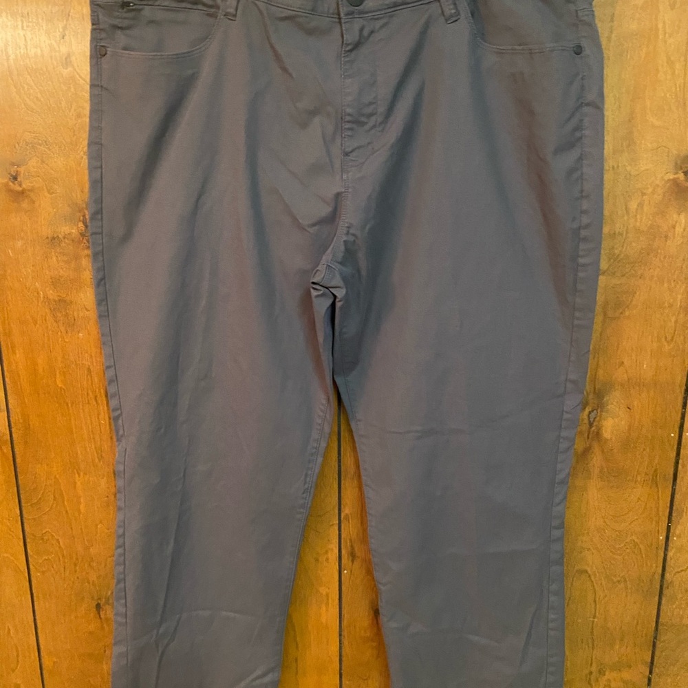 Weatherproof Gray Chinos